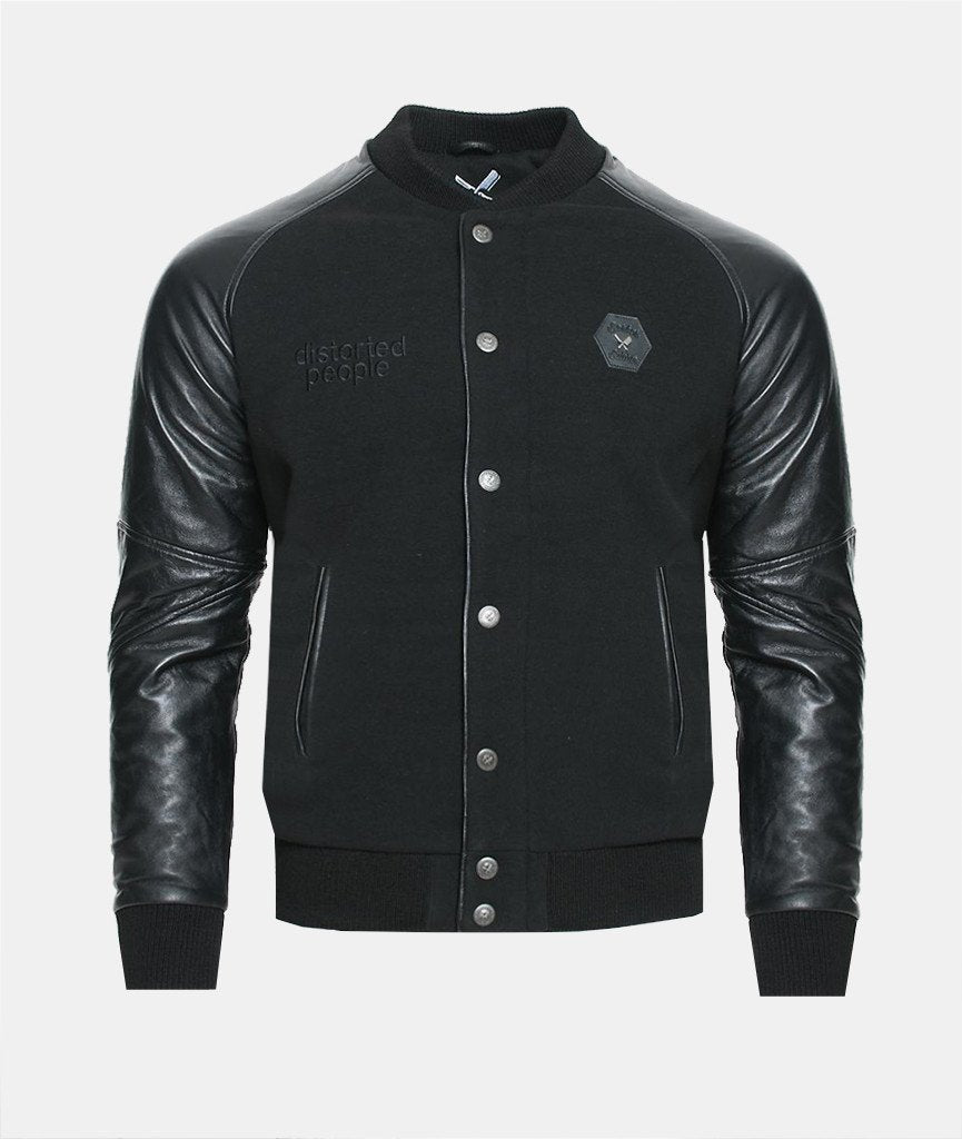 CHAMP LEATHER crew jacket by Distorted People