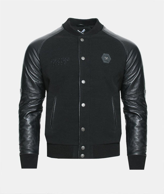 CHAMP LEATHER crew jacket by Distorted People