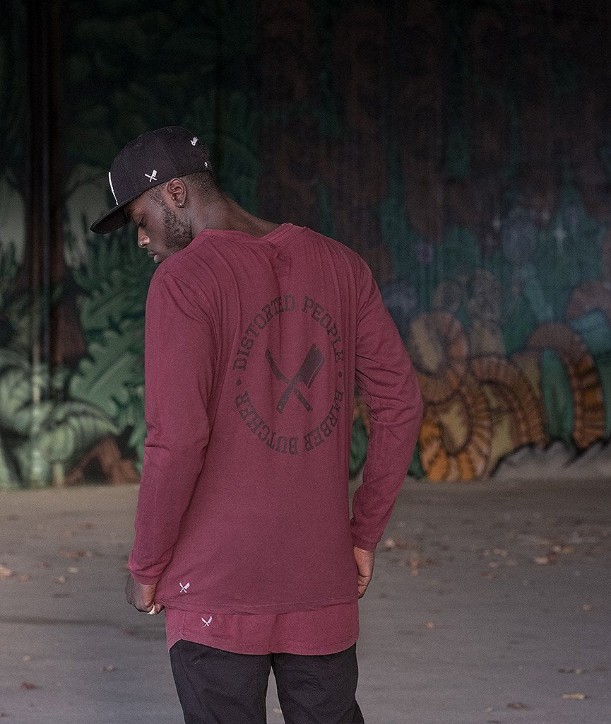 Cutted Neck Circle longsleeve by Distorted People