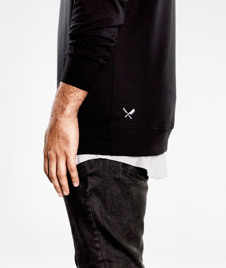 DISTORTED PEOPLE LOGO CREW NECK sweatshirt by Distorted People