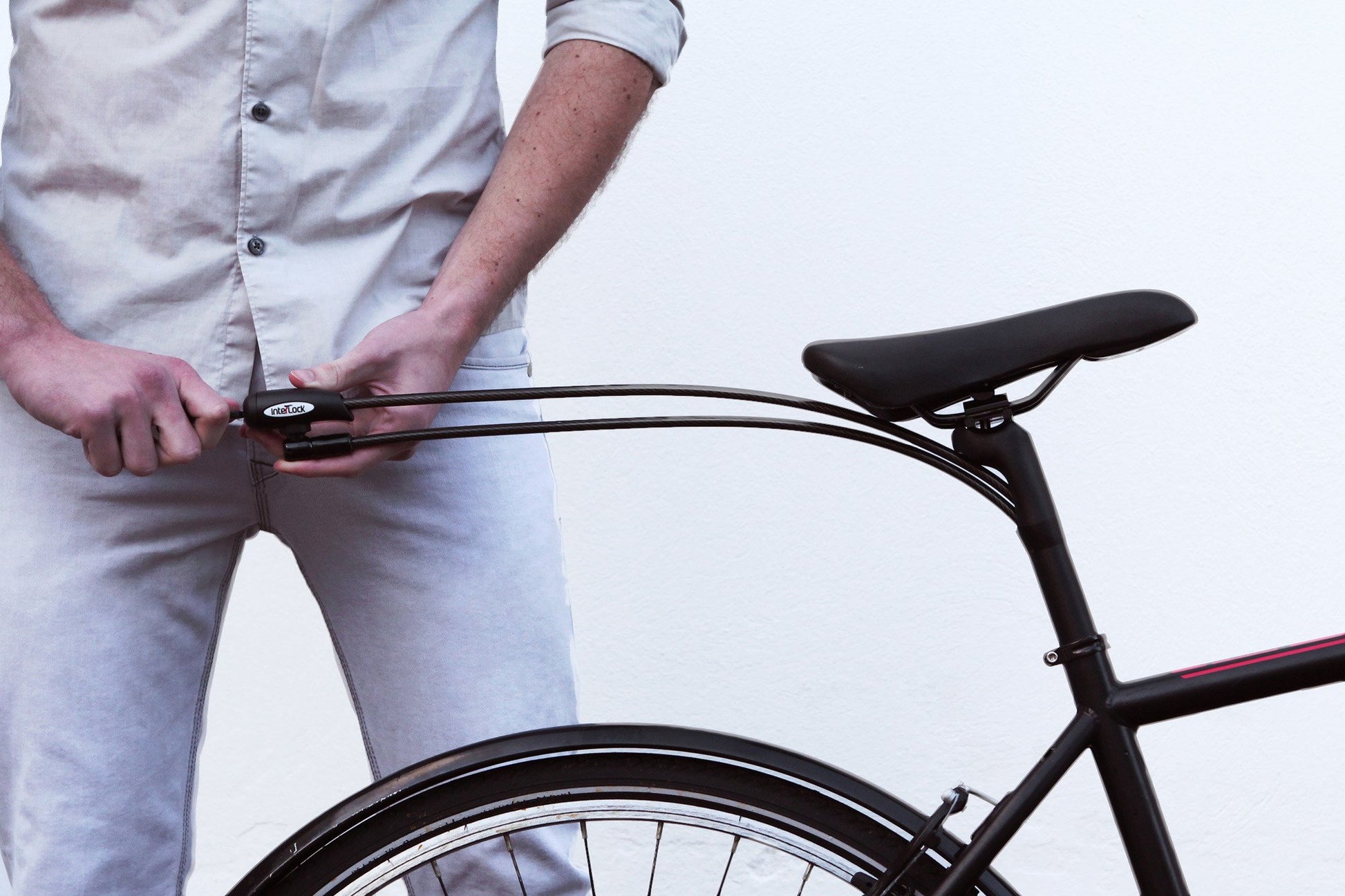 Interlock Integrated Bike Lock - HeartCoding