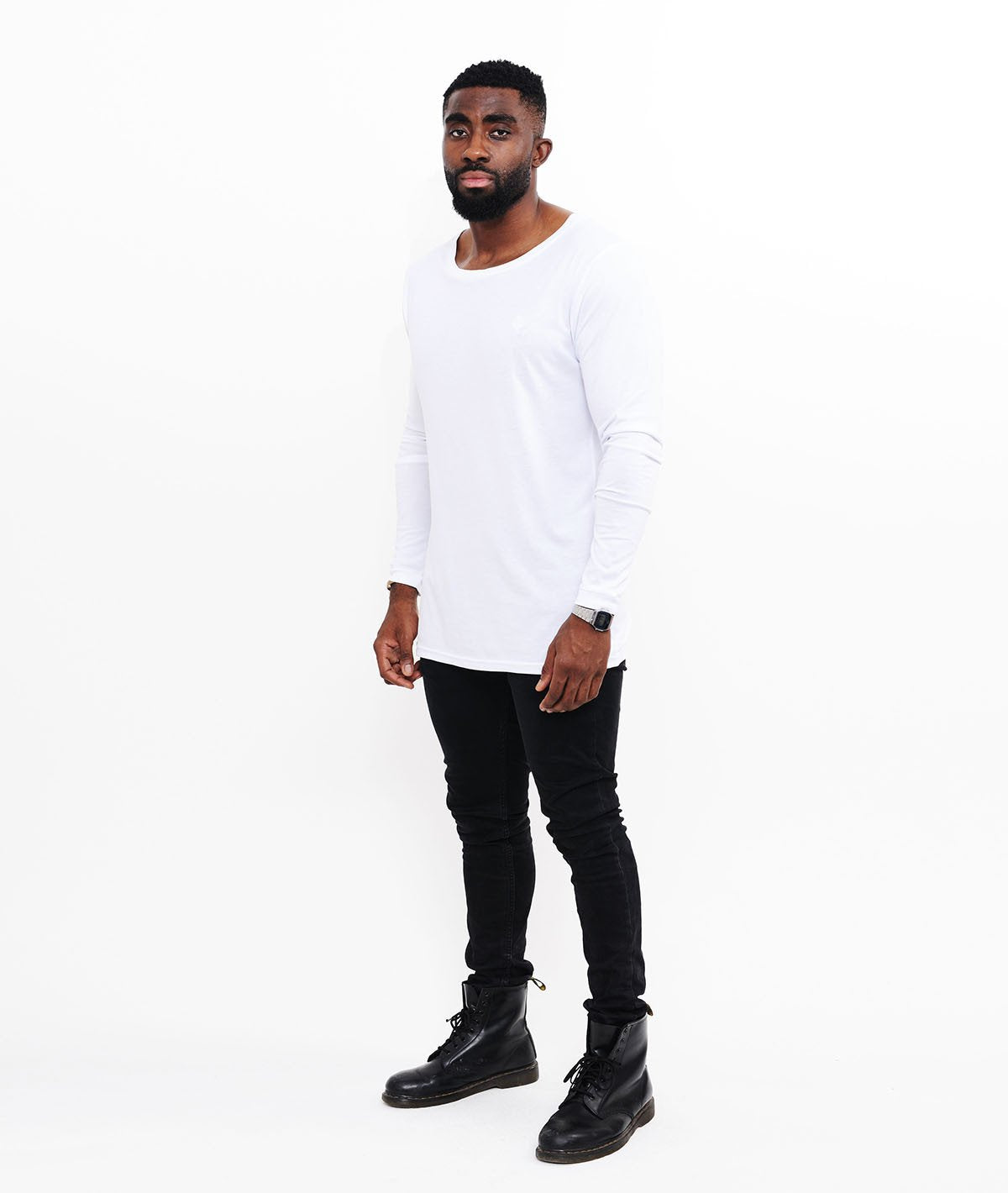 LUKE grand neck Longsleeve by Distorted People