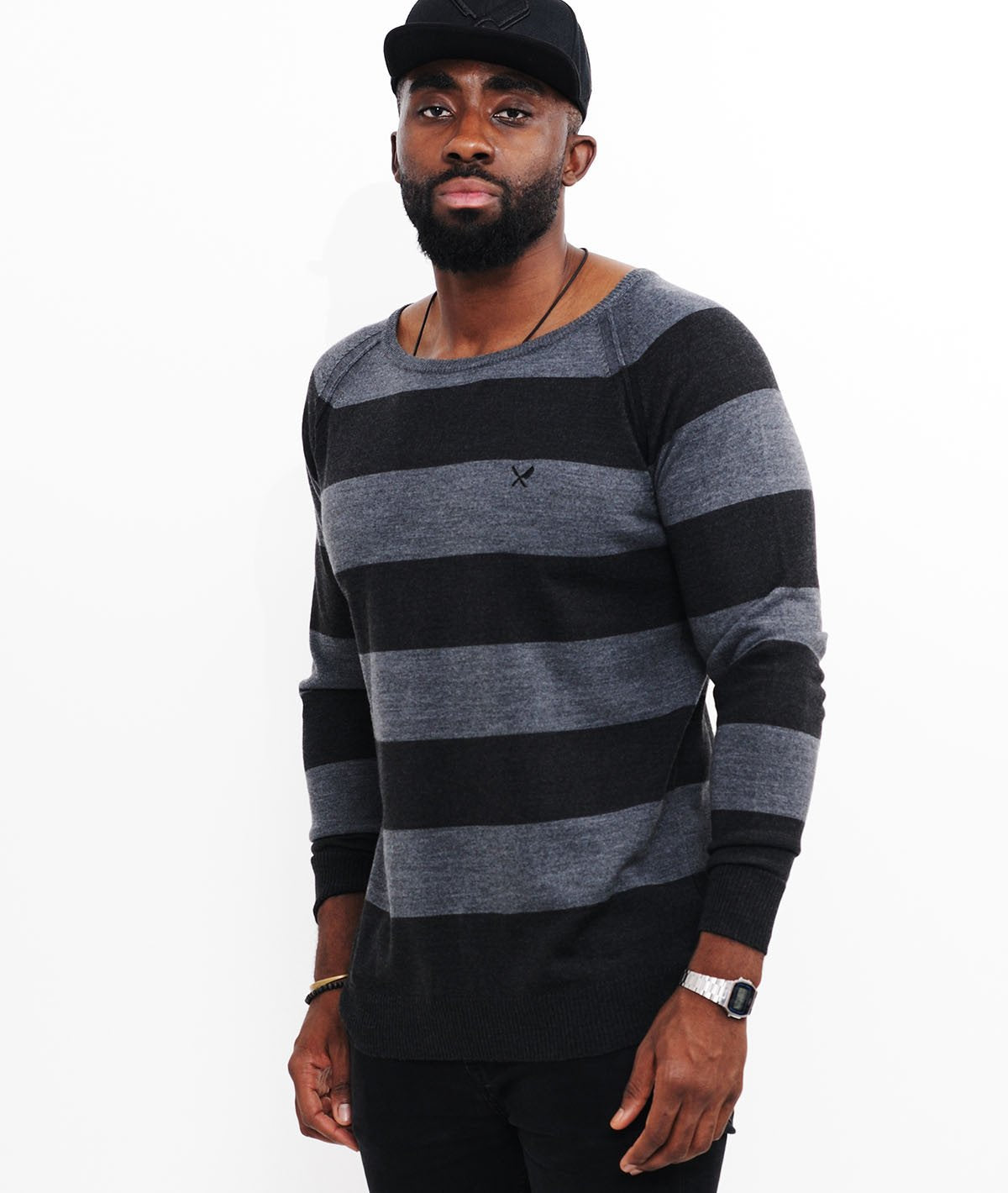 PAUL grand neck pullover by Distorted People