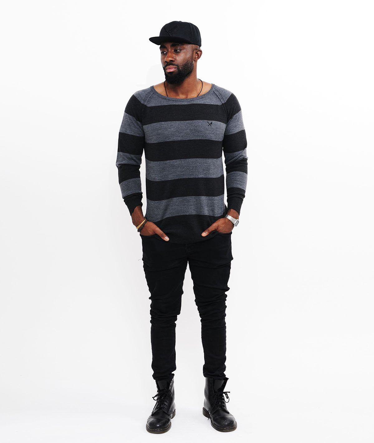 PAUL grand neck pullover by Distorted People