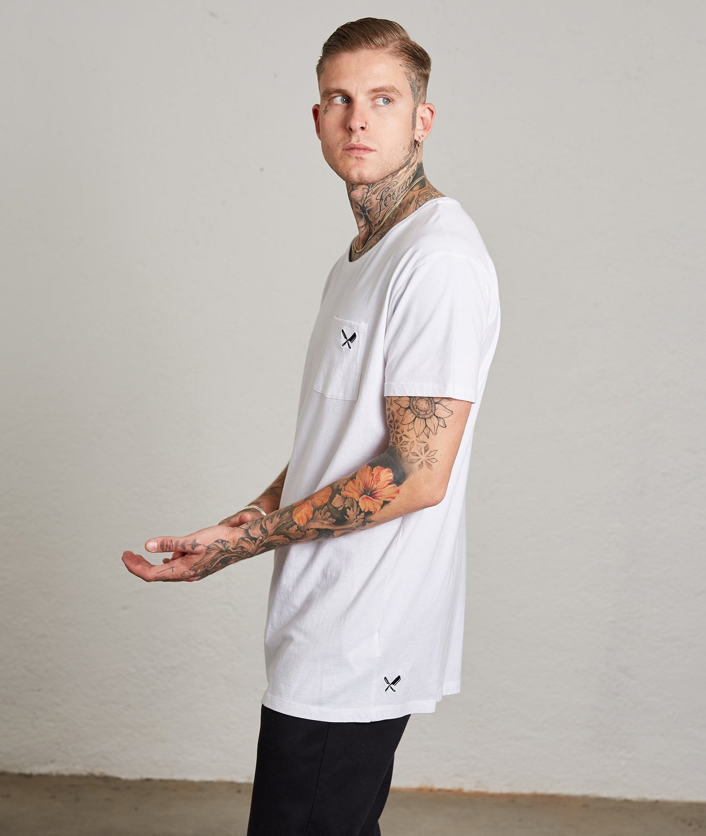 Classic Pocket Grand Crew Neck
