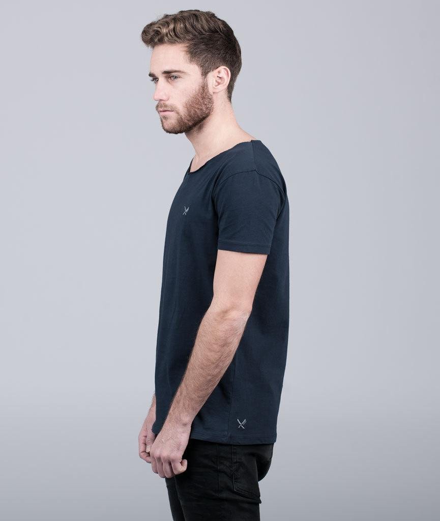 CUTTED NECK t-shirt by Distorted People