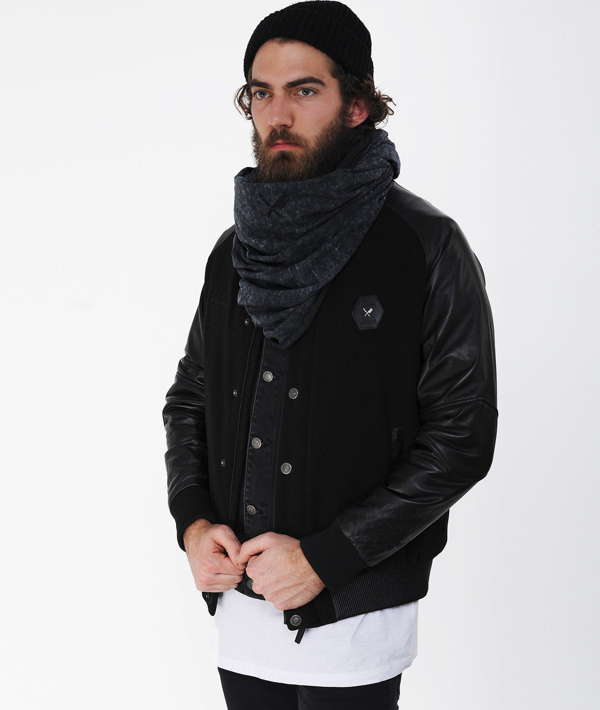 Stud Loop Scarf by Distorted People